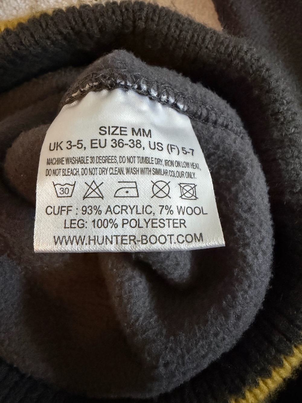 Hunter Tall Boot Socks Size M - Picture 4 of 4